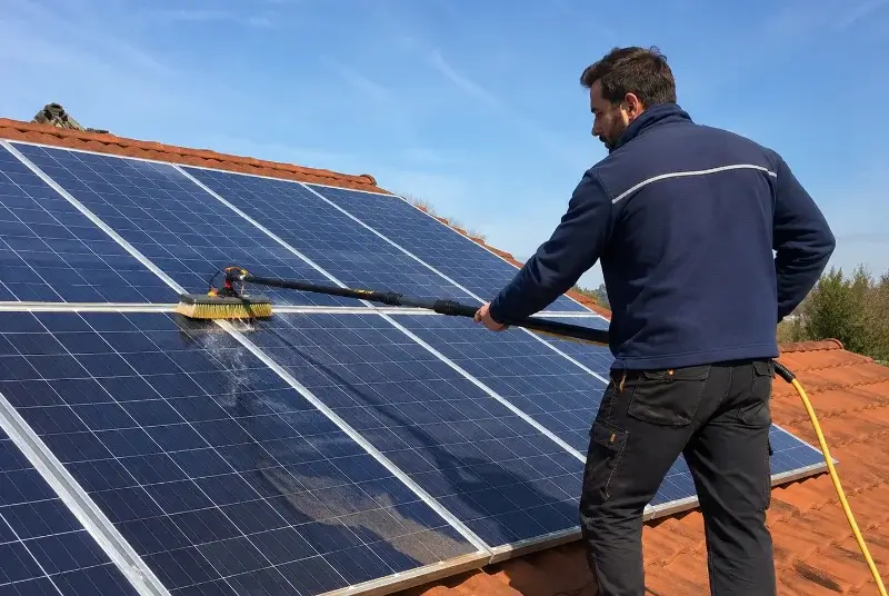 Nettoyage et entretien de panneaux solaires à Rosheim